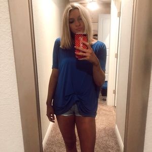 Blue Piko Short Sleeve